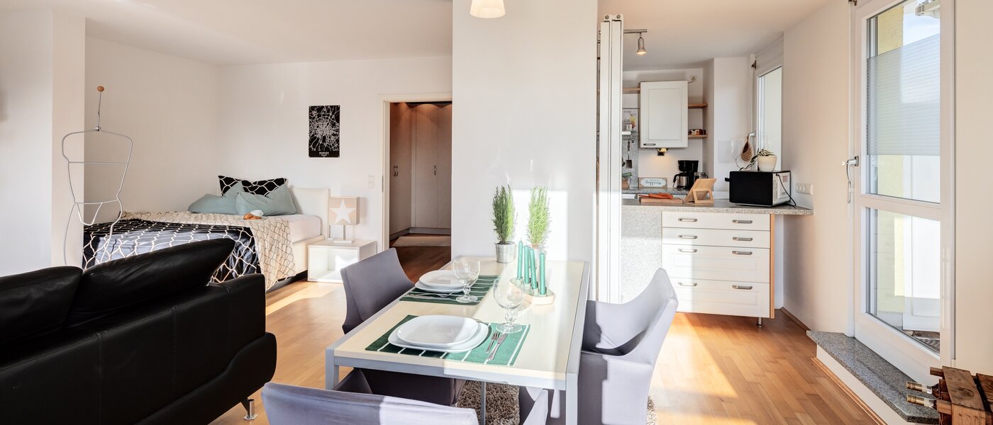 roof terrace apartment München Untermenzing 05 living area 14293