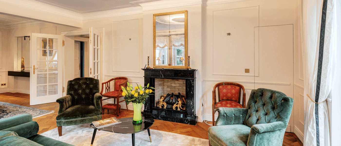 apartment München Nymphenburg 02 living room 14294