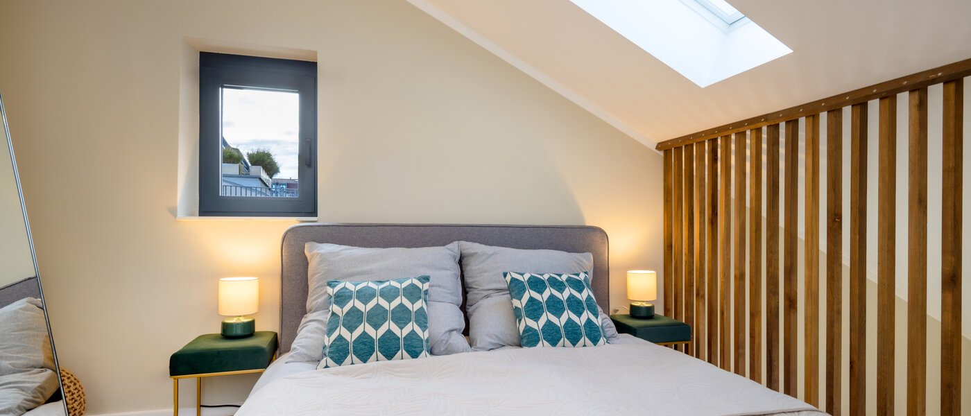 maisonette München Glockenbachviertel 01 sleeping area 14318