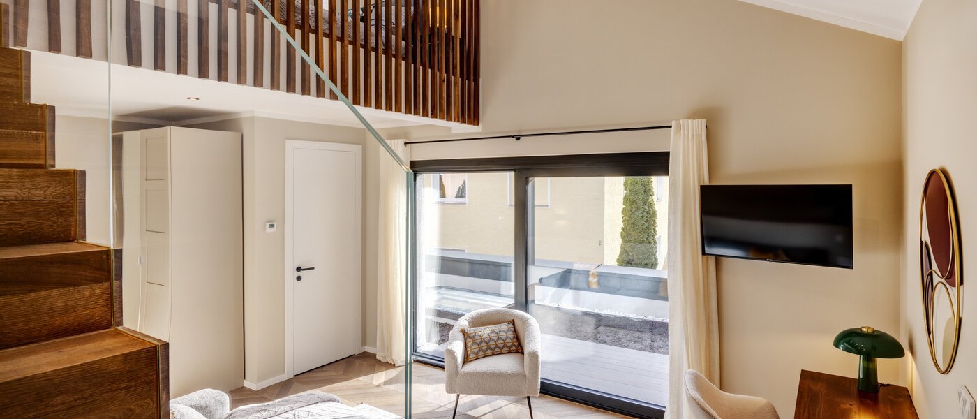 maisonette München Glockenbachviertel 03 2. living area 14318