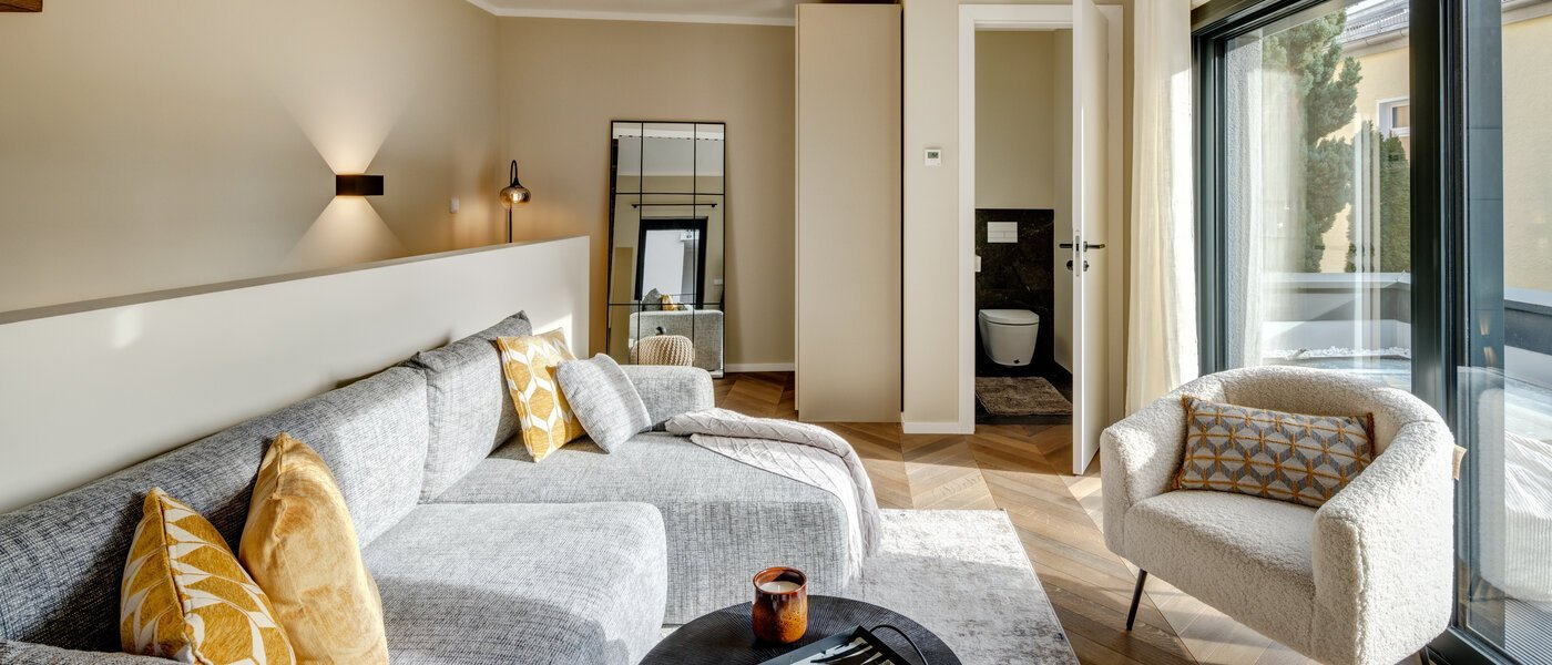 maisonette München Glockenbachviertel 05 2. living area 14318