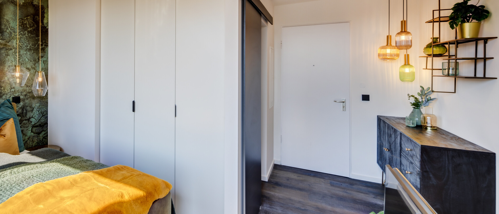 maisonette München Glockenbachviertel 02 sleeping area 14319
