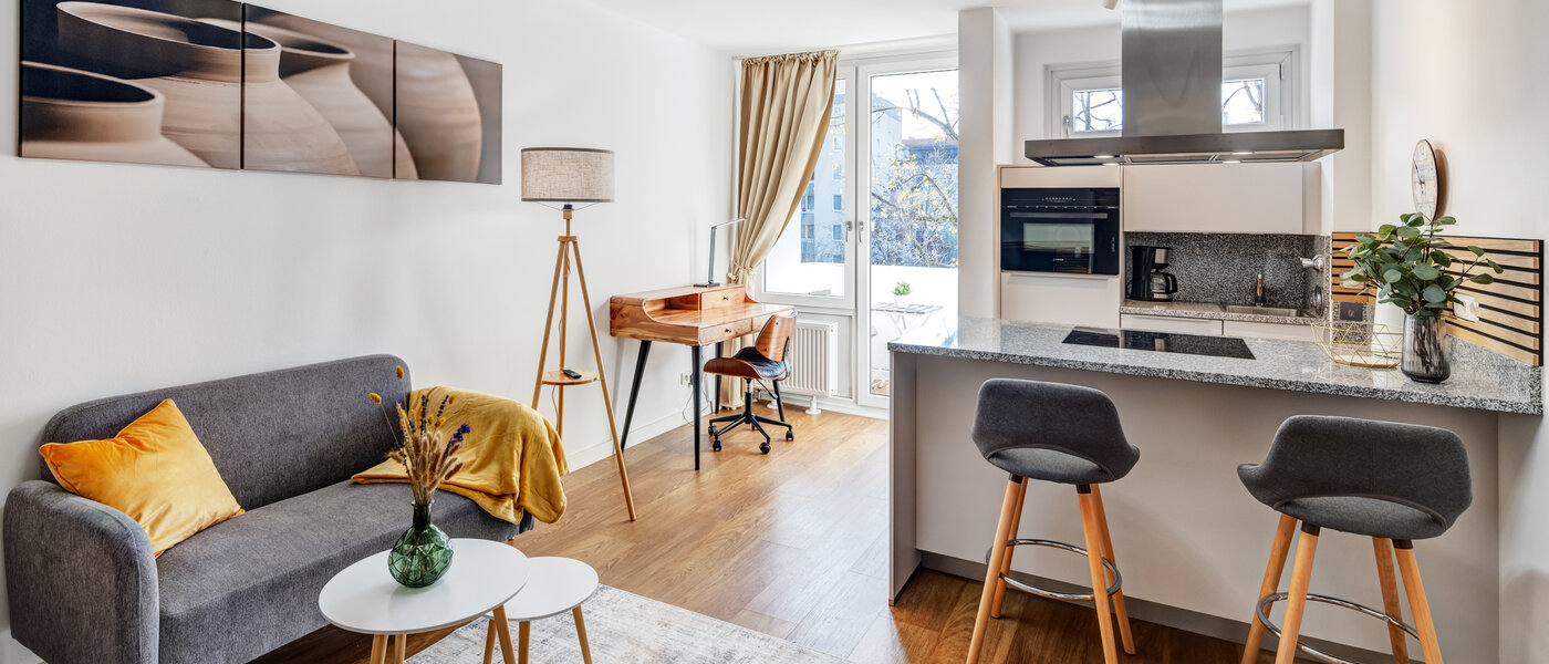 apartment München Milbertshofen 01 living area 14324