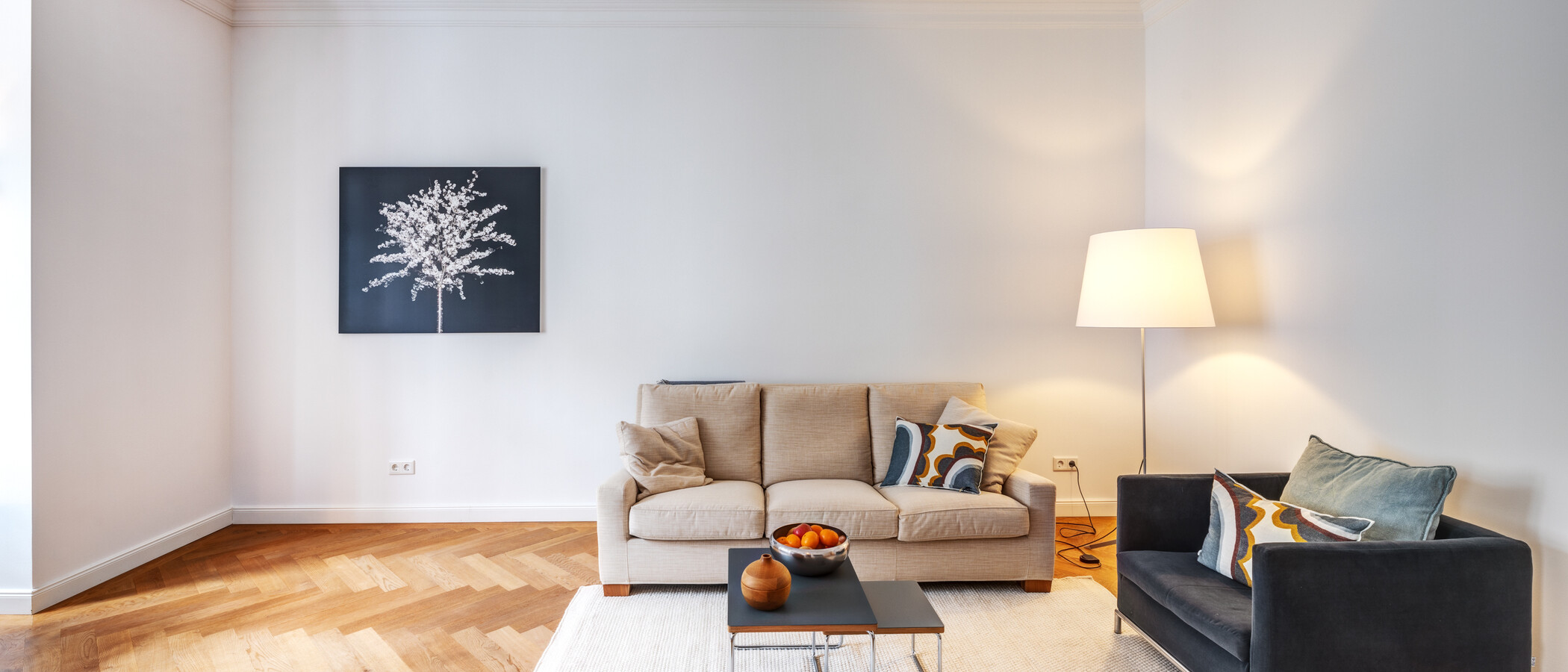 apartment München Neuhausen 03 living area 14340