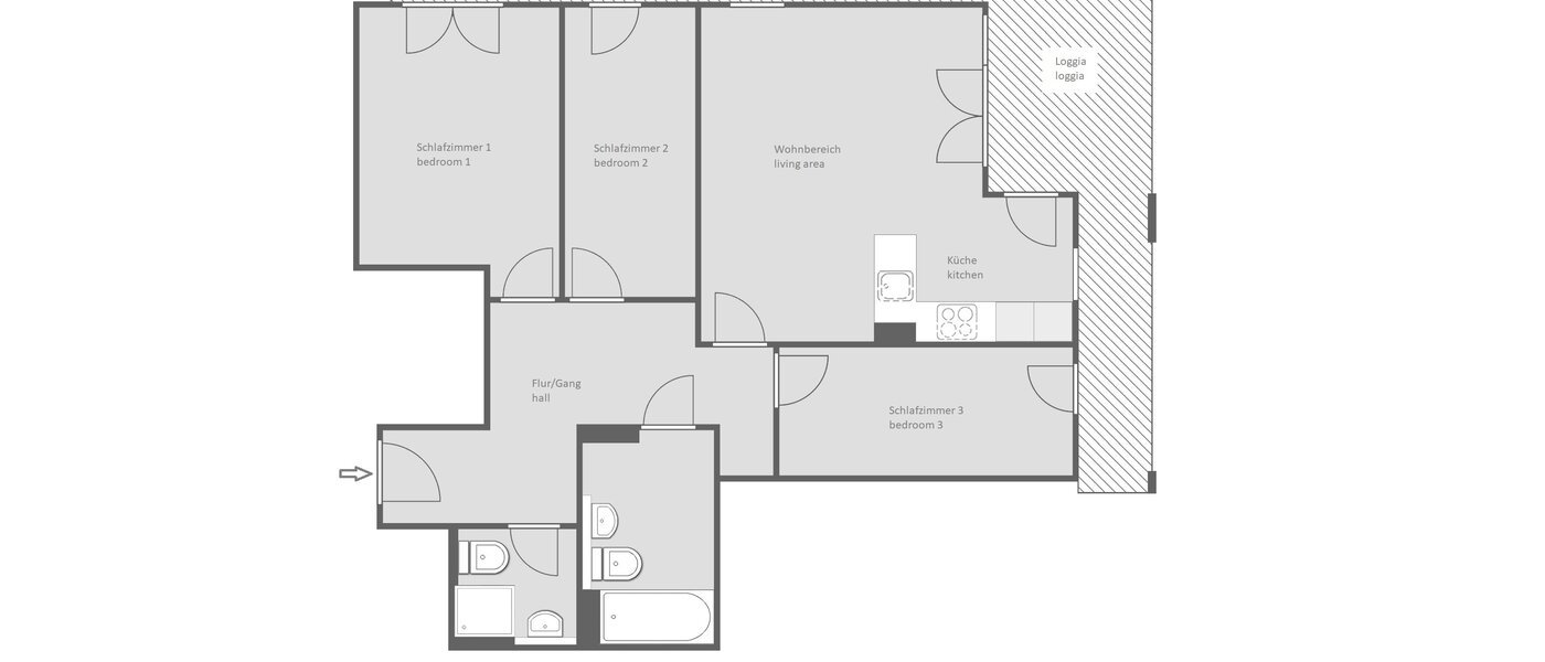 apartment München Allach 01 floor plan 14367