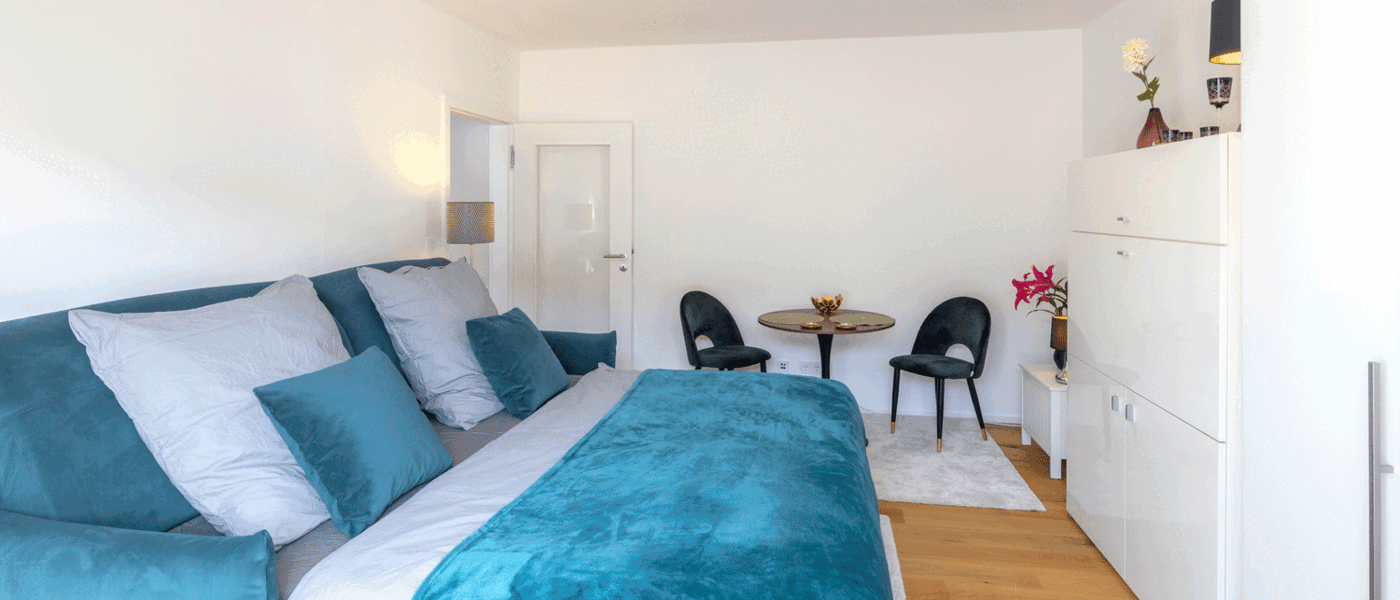 apartment München Schwabing-West (rund um den Hohenzollernplatz) 02 sleeping area 14369