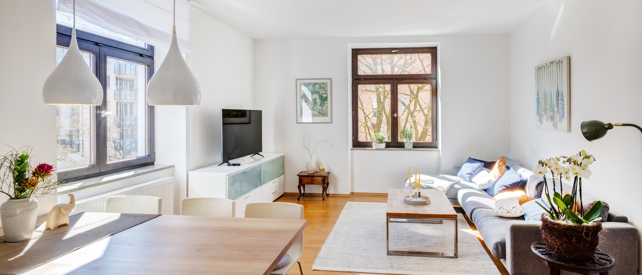 apartment München Au-Haidhausen 01 living room 14379