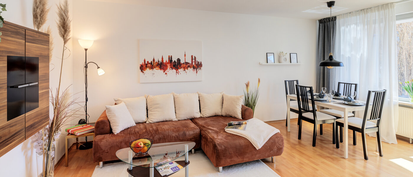 apartment Poing 01 living room 14380