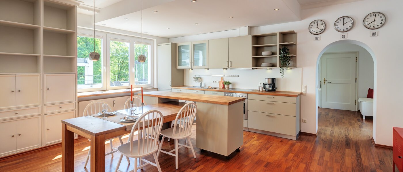 roof terrace apartment München Solln 02 kitchen 14396