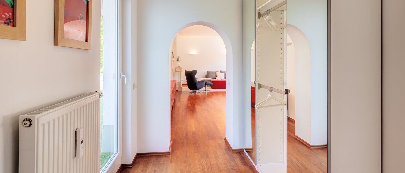 roof terrace apartment München Solln 02 hall 14396