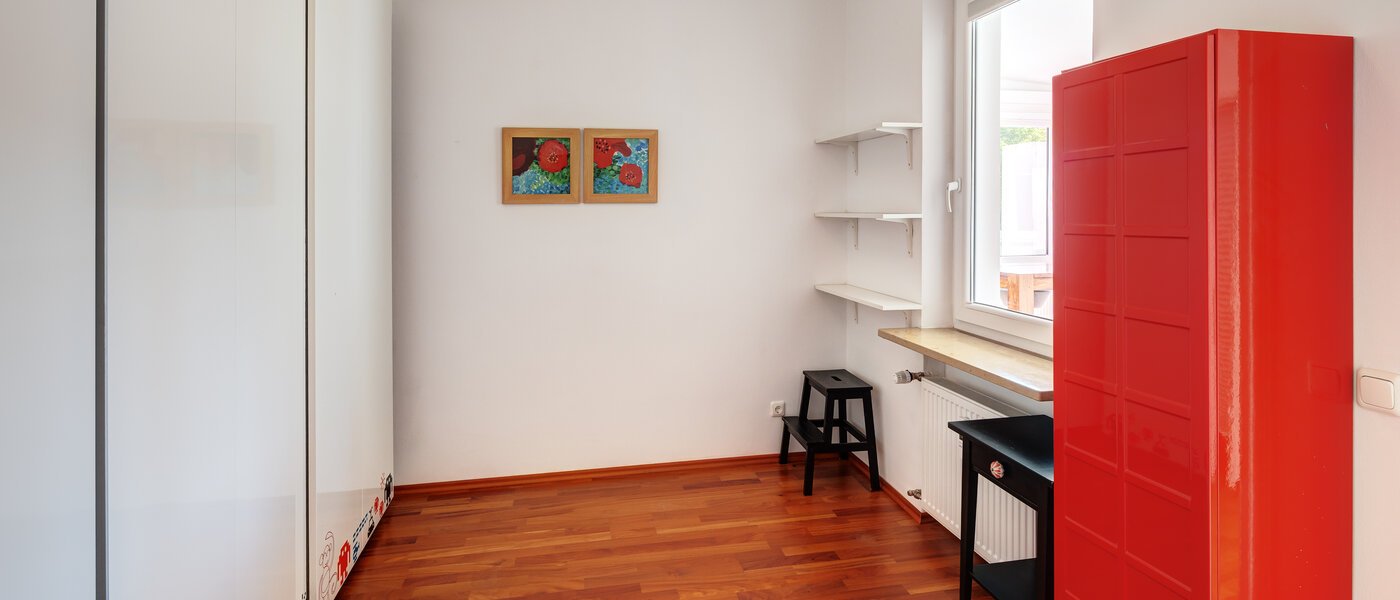 roof terrace apartment München Solln 01 dressing room 14396