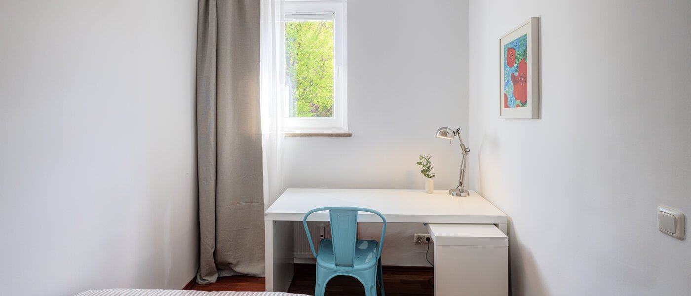 roof terrace apartment München Solln 02 2. bedroom 14396