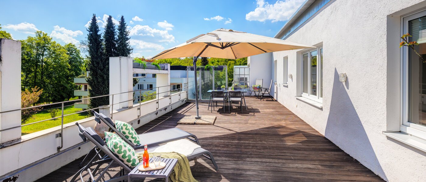 roof terrace apartment München Solln 01 1. roof terrace 14396