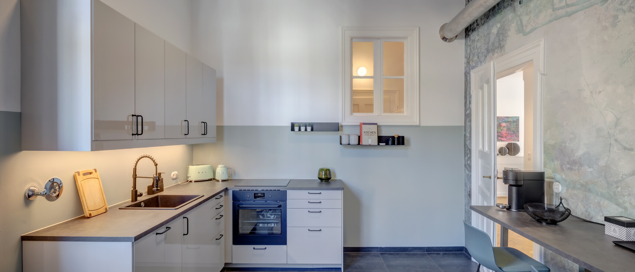 apartment München Schwabing-Nord (zw. Leopoldstraße & Englischen Garten) 02 kitchen 14397