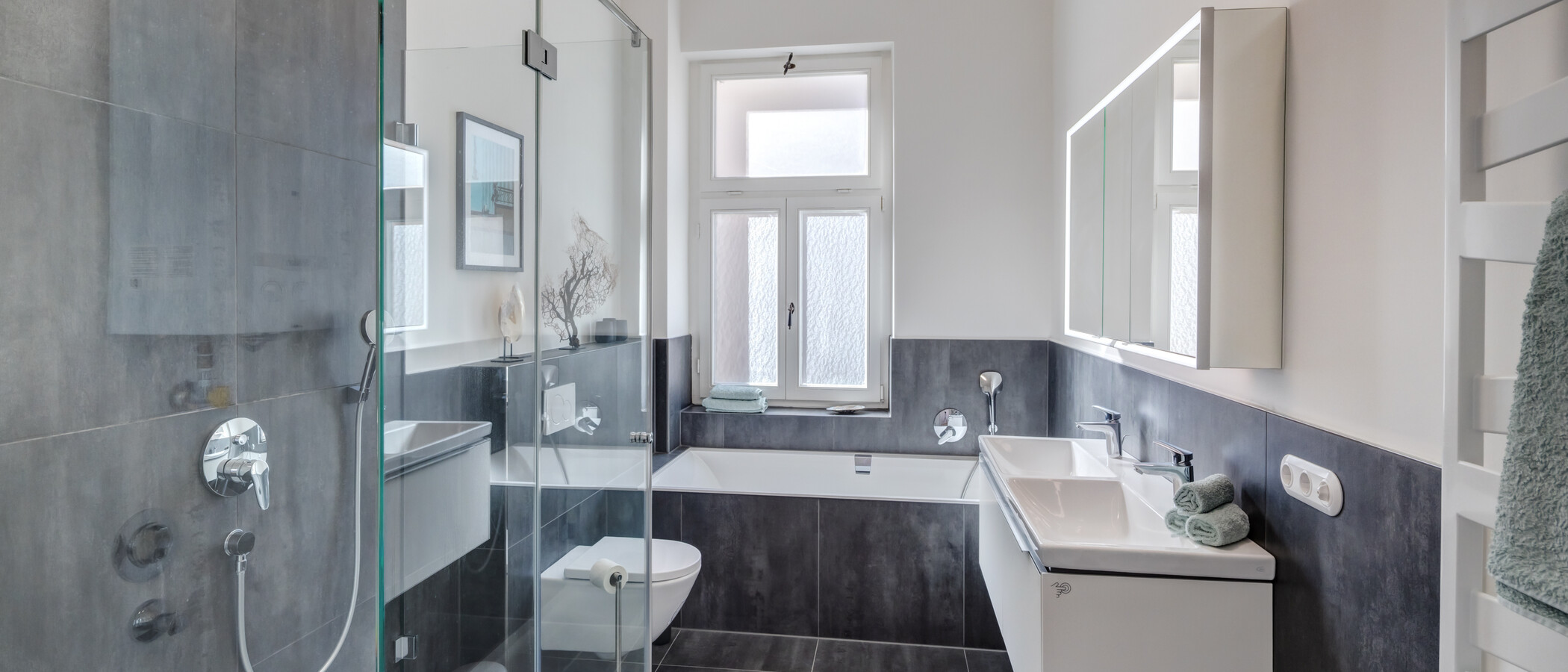 apartment München Schwabing-Nord (zw. Leopoldstraße & Englischen Garten) 01 bathroom 14397