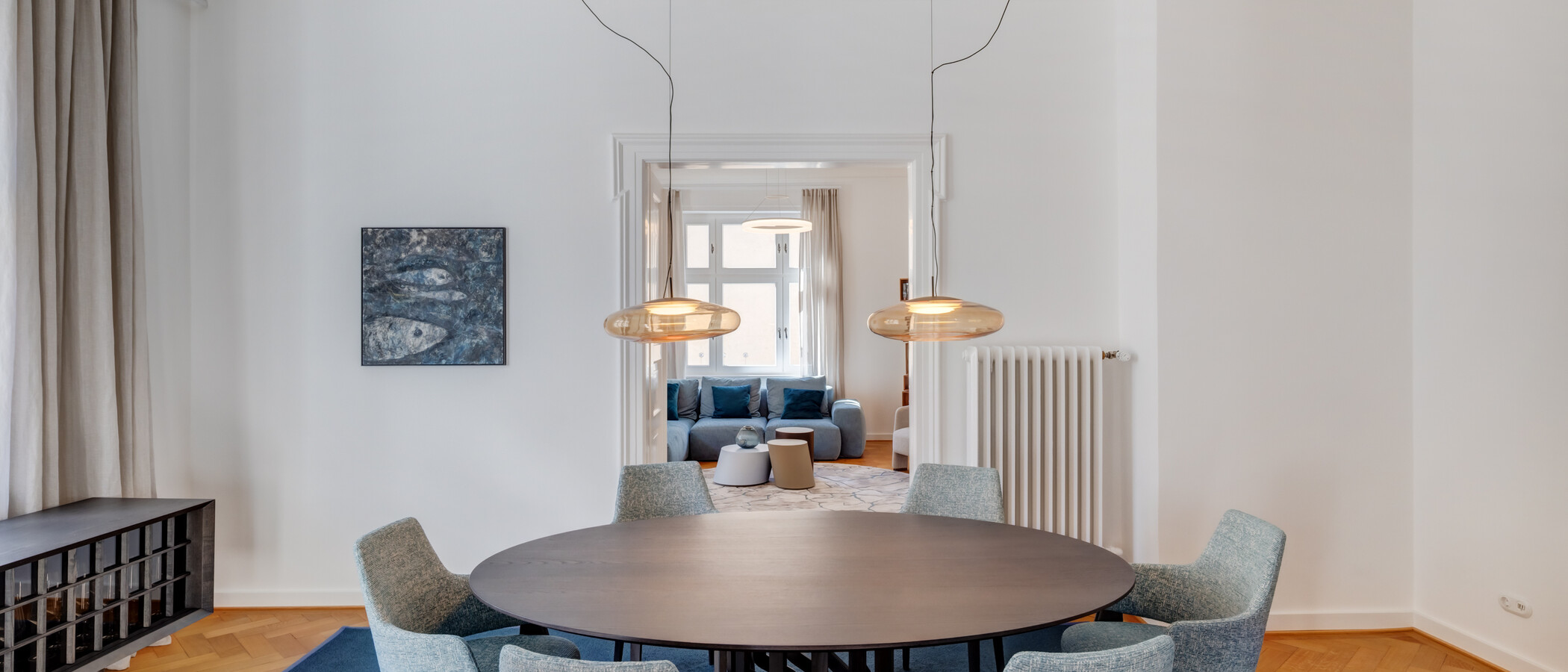 apartment München Schwabing-Nord (zw. Leopoldstraße & Englischen Garten) 02 dining room 14397