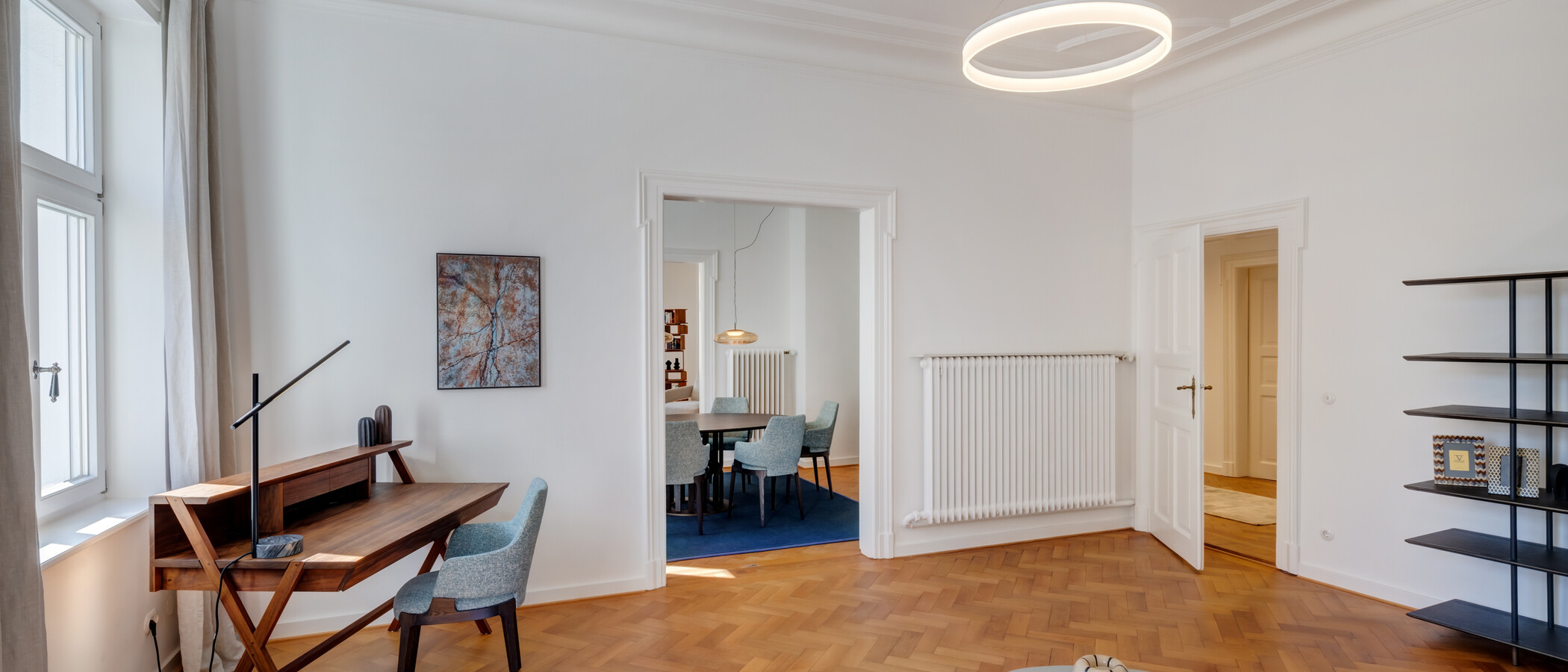 apartment München Schwabing-Nord (zw. Leopoldstraße & Englischen Garten) 02 Workspace/Guestroom 14397