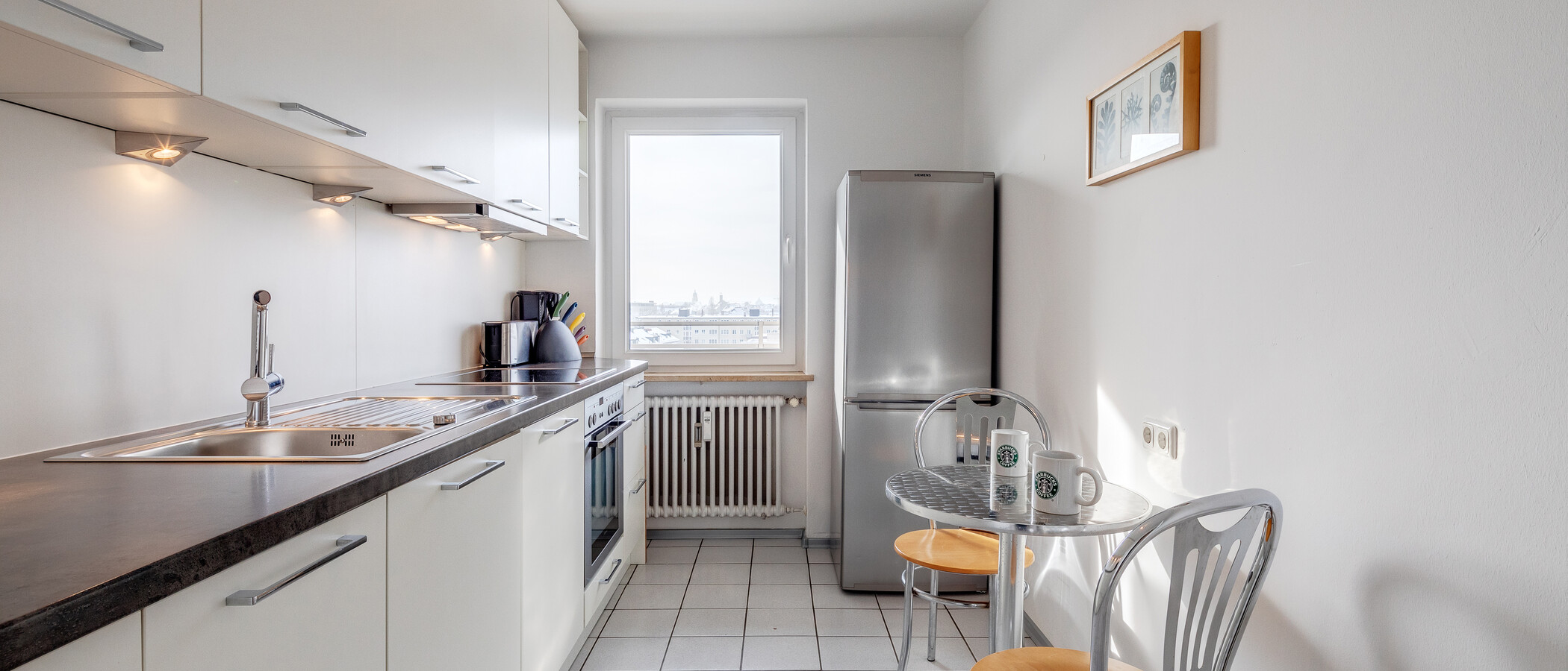 apartment München Schwabing-Georgenschwaige 01 kitchen 1443