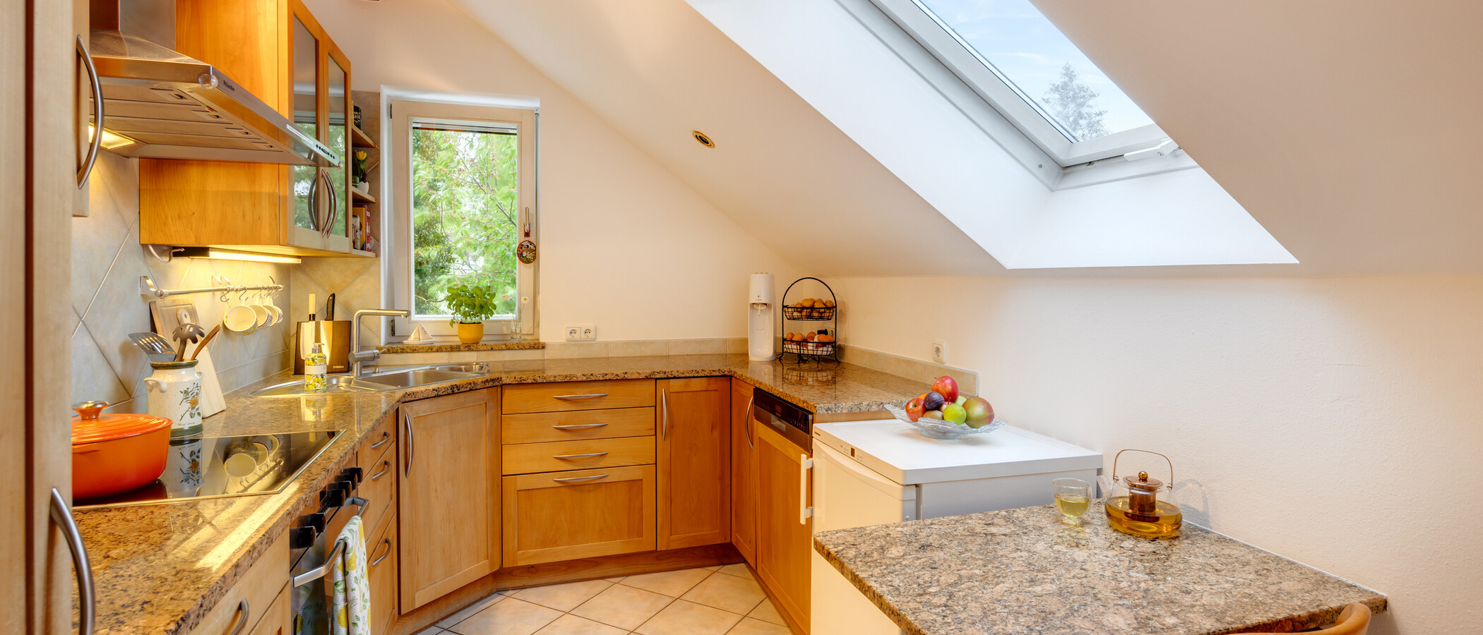 attic apartment München Waldperlach 01 kitchen 14432