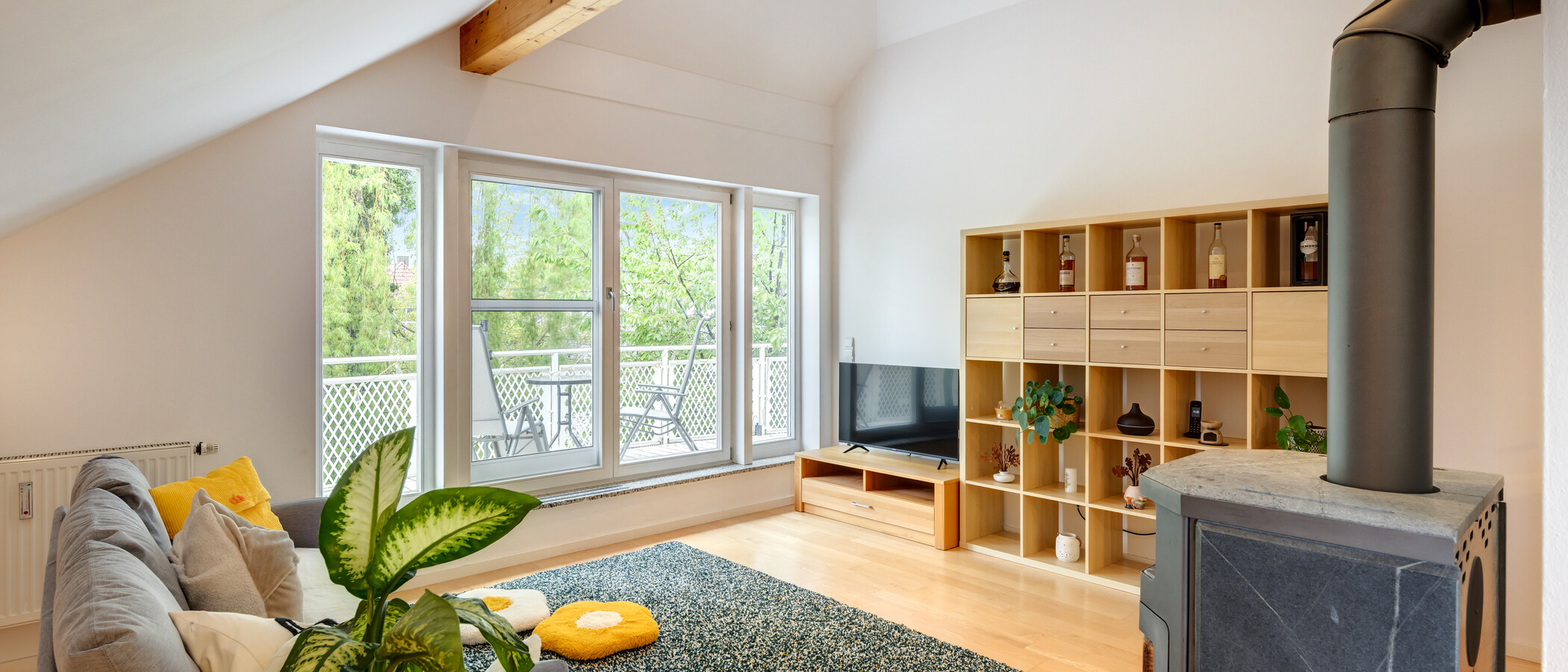 attic apartment München Waldperlach 02 living area 14432