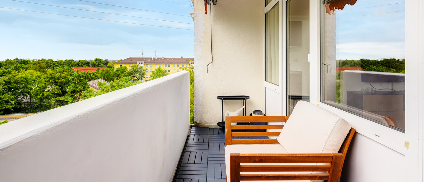 apartment München Freimann 02 balcony 14434