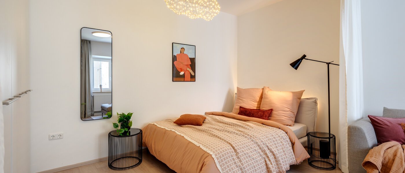 apartment München Schwanthalerhöhe 01 sleeping area 14438