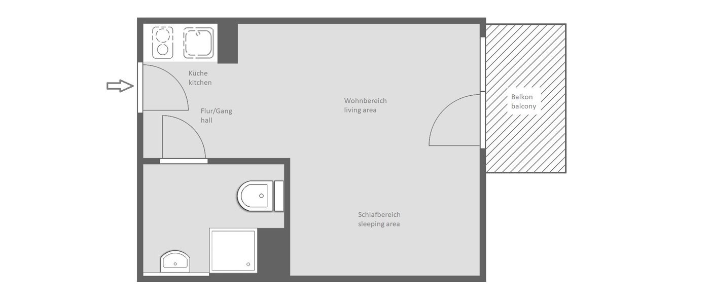 apartment München Laim 01 floor plan 14457