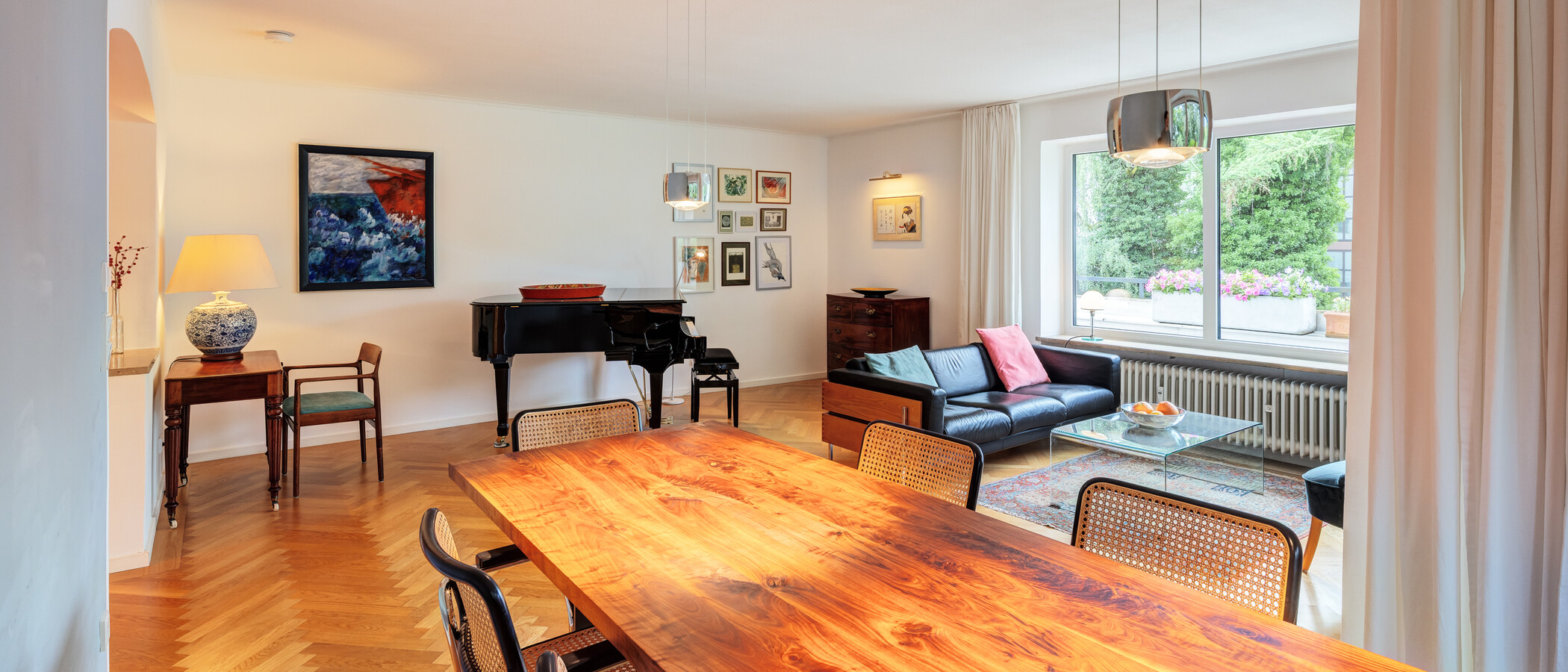 apartment München Menterschwaige 03 living area 14458