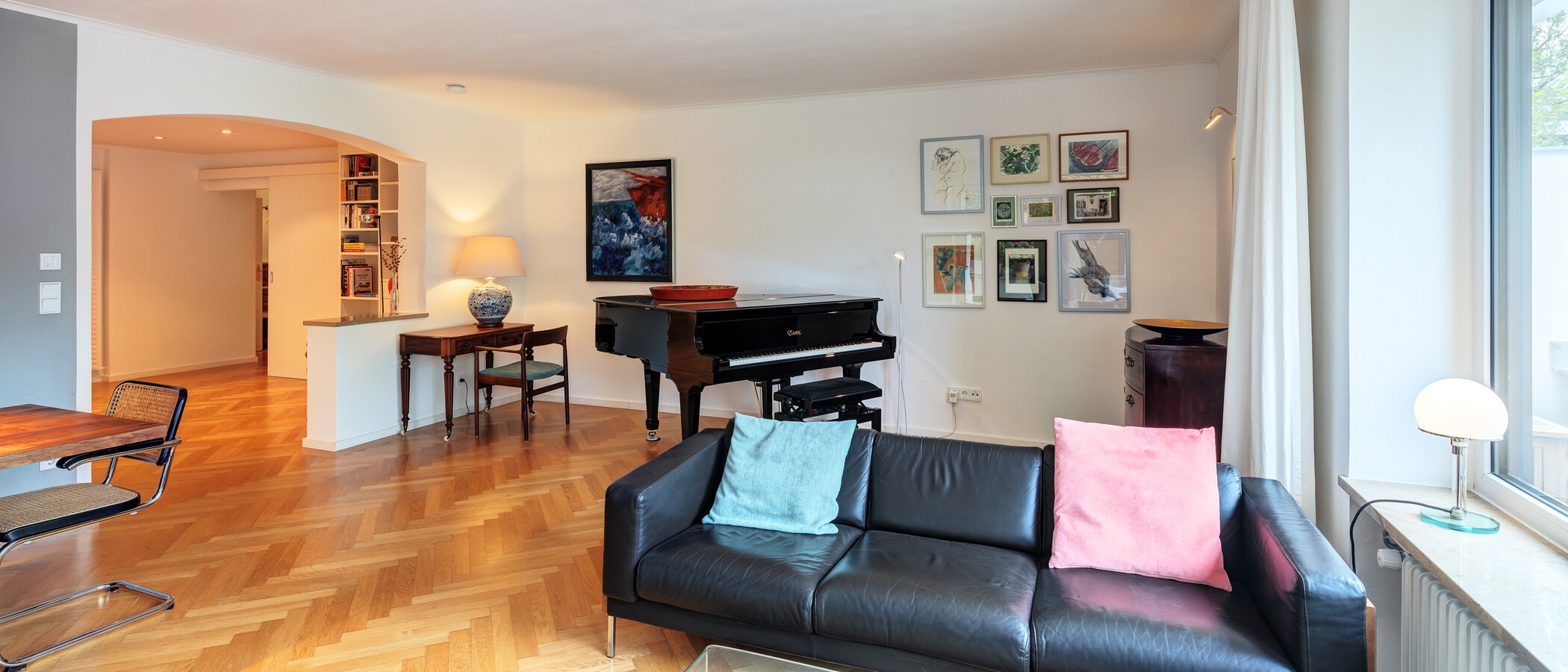 apartment München Menterschwaige 04 living area 14458