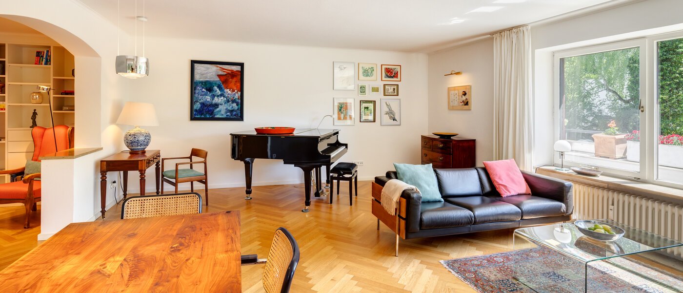 apartment München Menterschwaige 05 living area 14458