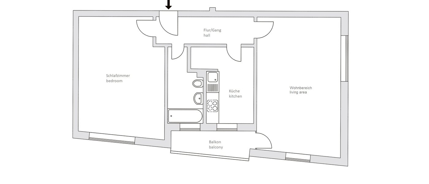 apartment München Lehel 01 floor plan 14461
