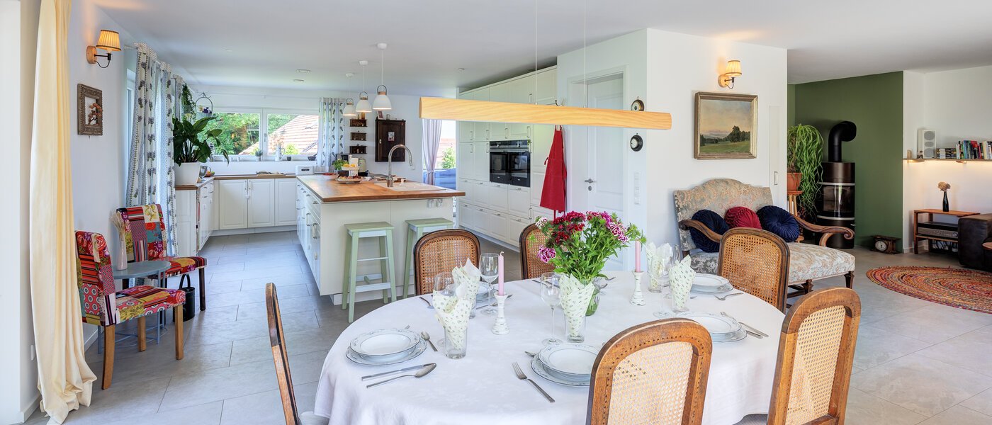 semi-detached house Icking 03 living area 14465