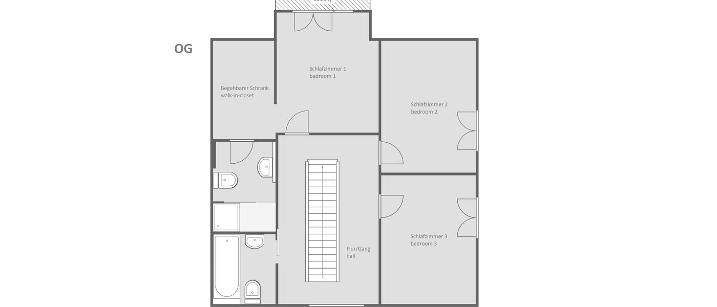 semi-detached house Icking 02 floor plan 14465