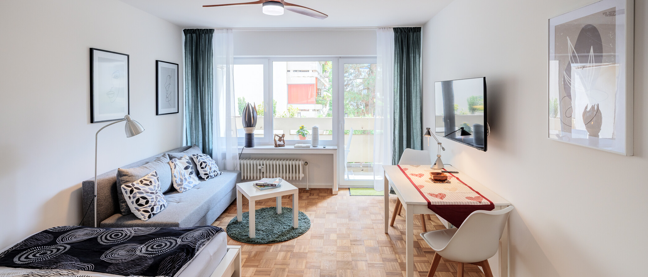 apartment München Pasing 01 living area 14466