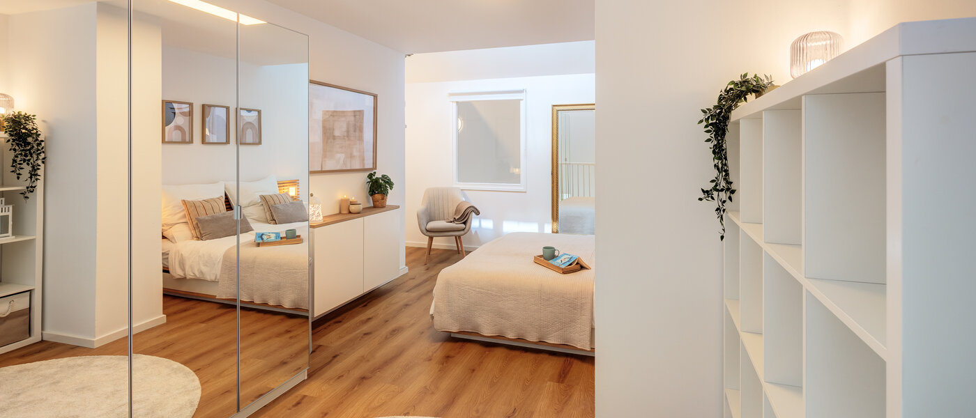 maisonette-gallery apartment München Obersendling 02 2. sleeping area 14471