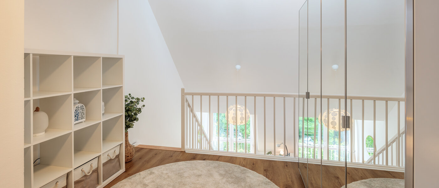 maisonette-gallery apartment München Obersendling 05 2. sleeping area 14471