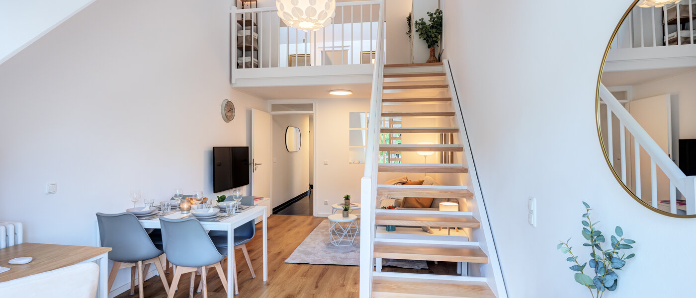 maisonette-gallery apartment München Obersendling 04 living area 14471