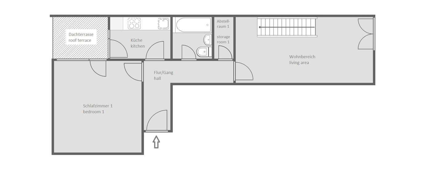 maisonette-gallery apartment München Obersendling 01 floor plan 14471