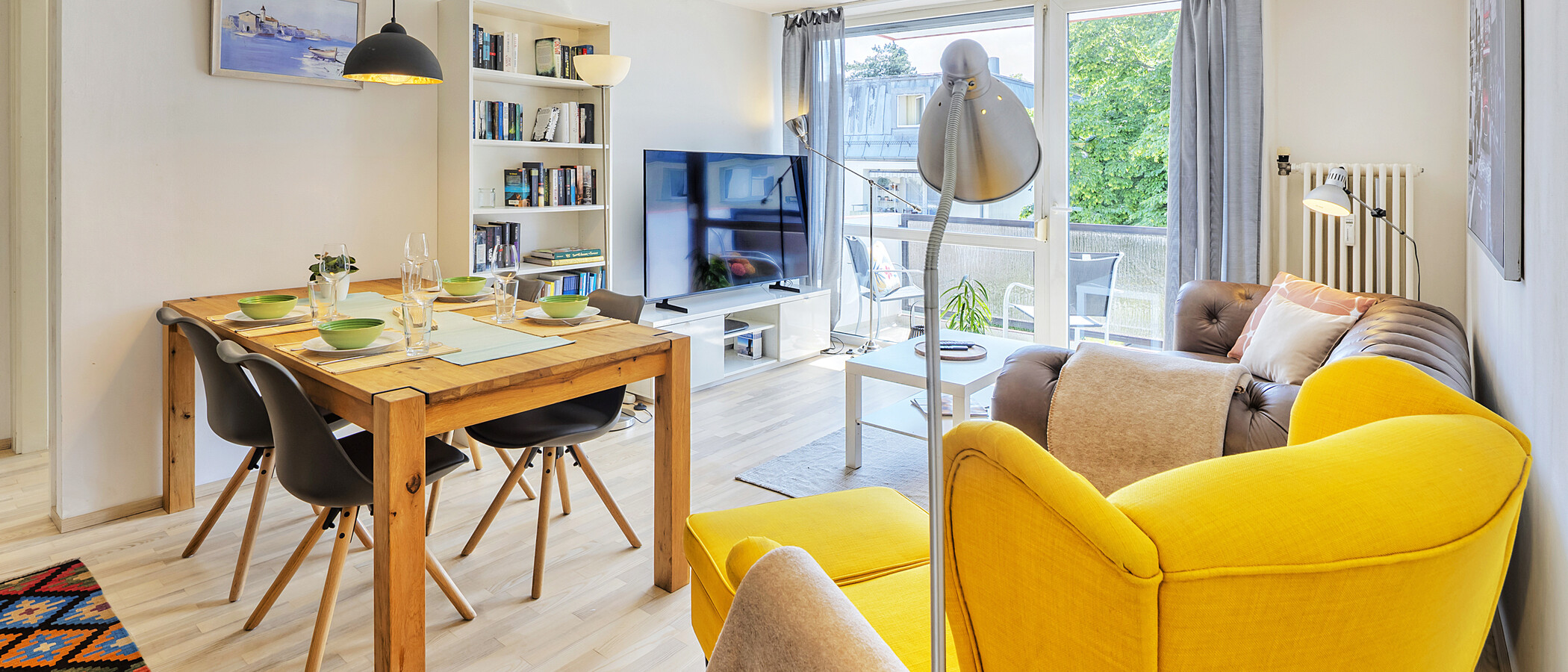 apartment München Harlaching 01 living area 14483