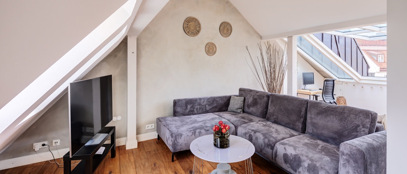 apartment München Lehel 04 living area 14503