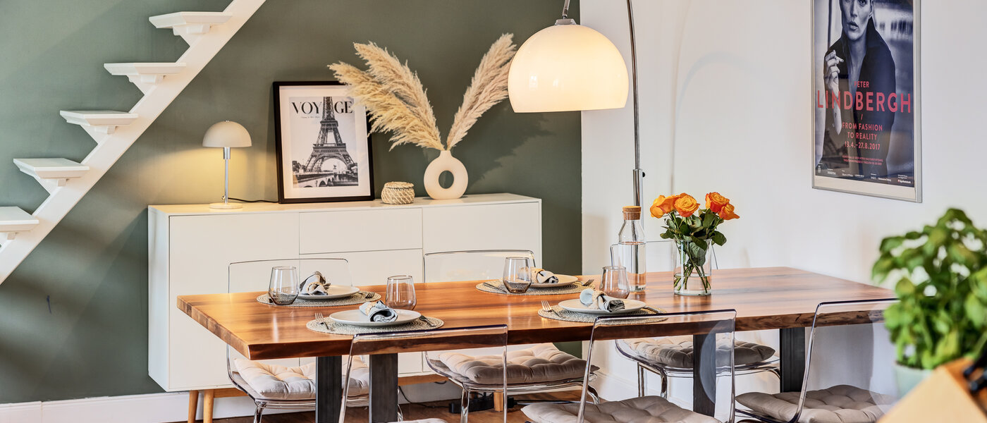 apartment München Lehel 02 dining area 14503
