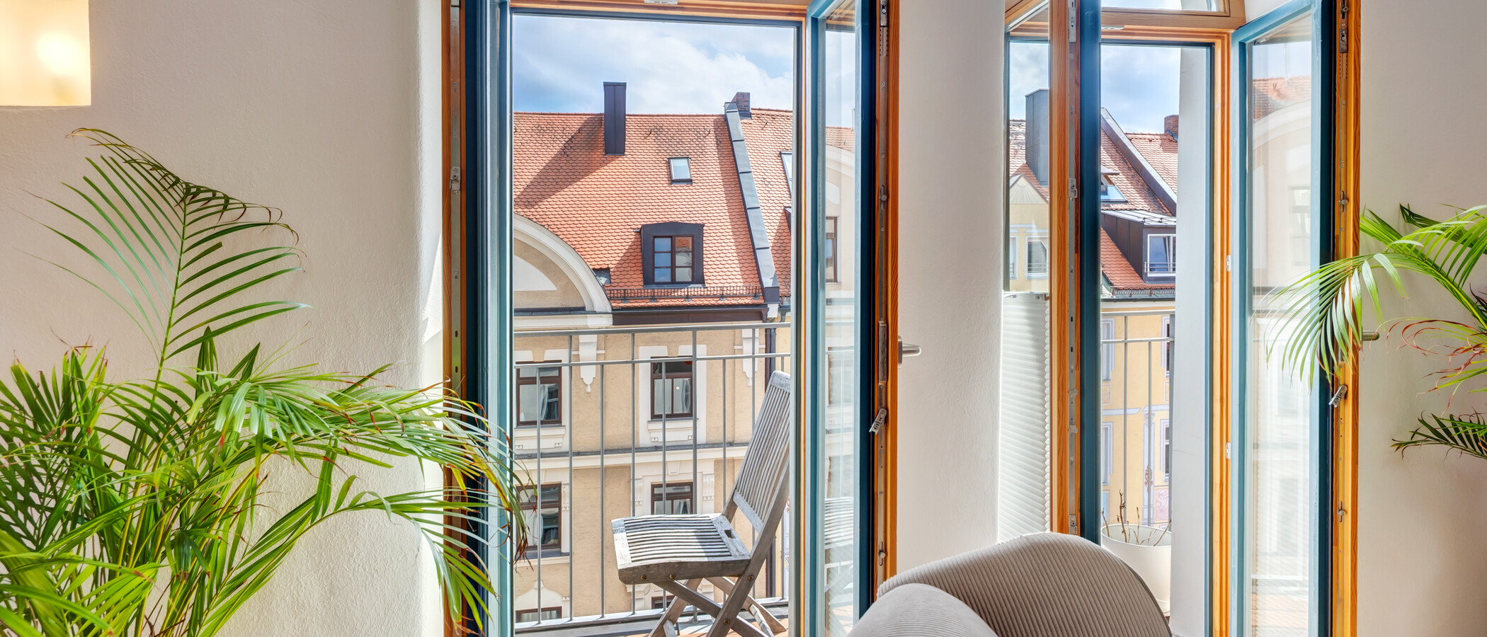attic apartment München Dreimühlenviertel 01 balcony 14505