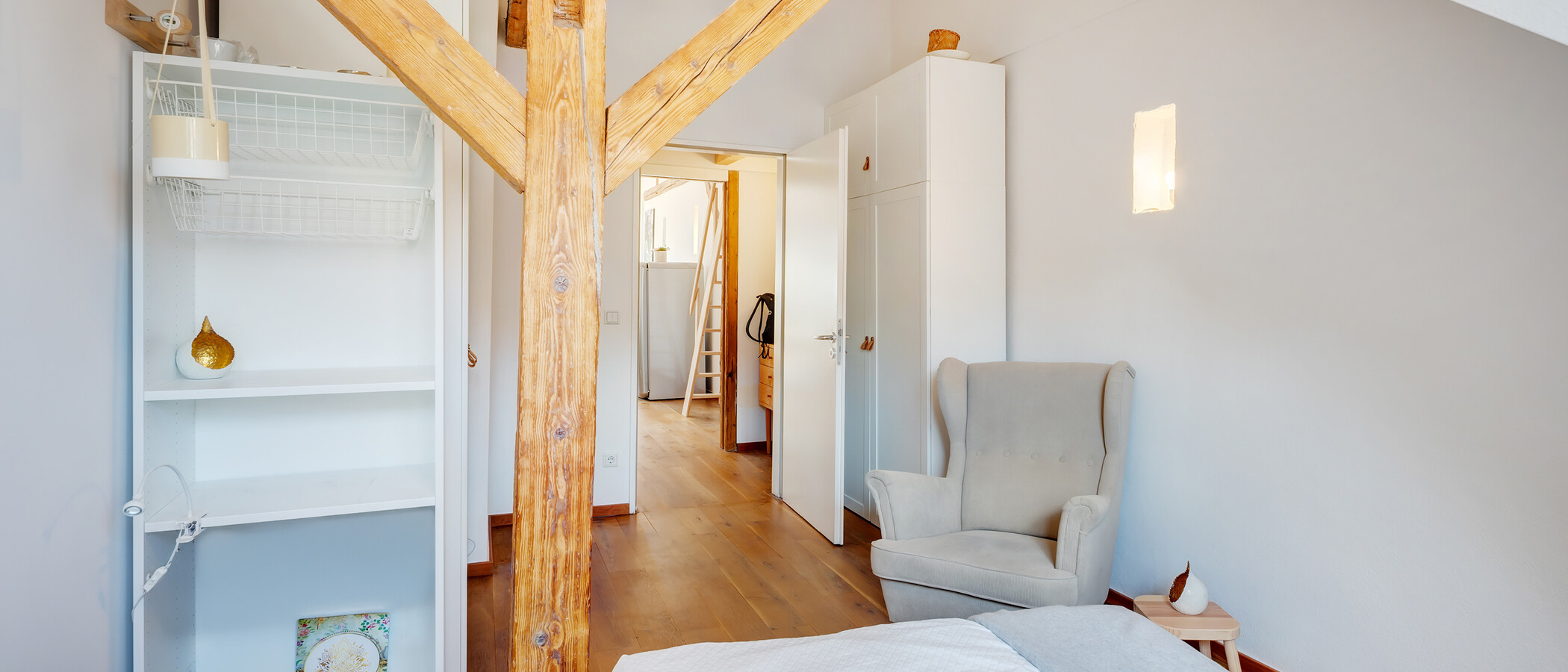 attic apartment München Dreimühlenviertel 03 2. bedroom 14505