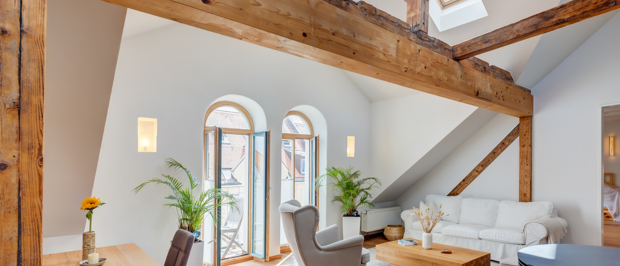 attic apartment München Dreimühlenviertel 02 living area 14505