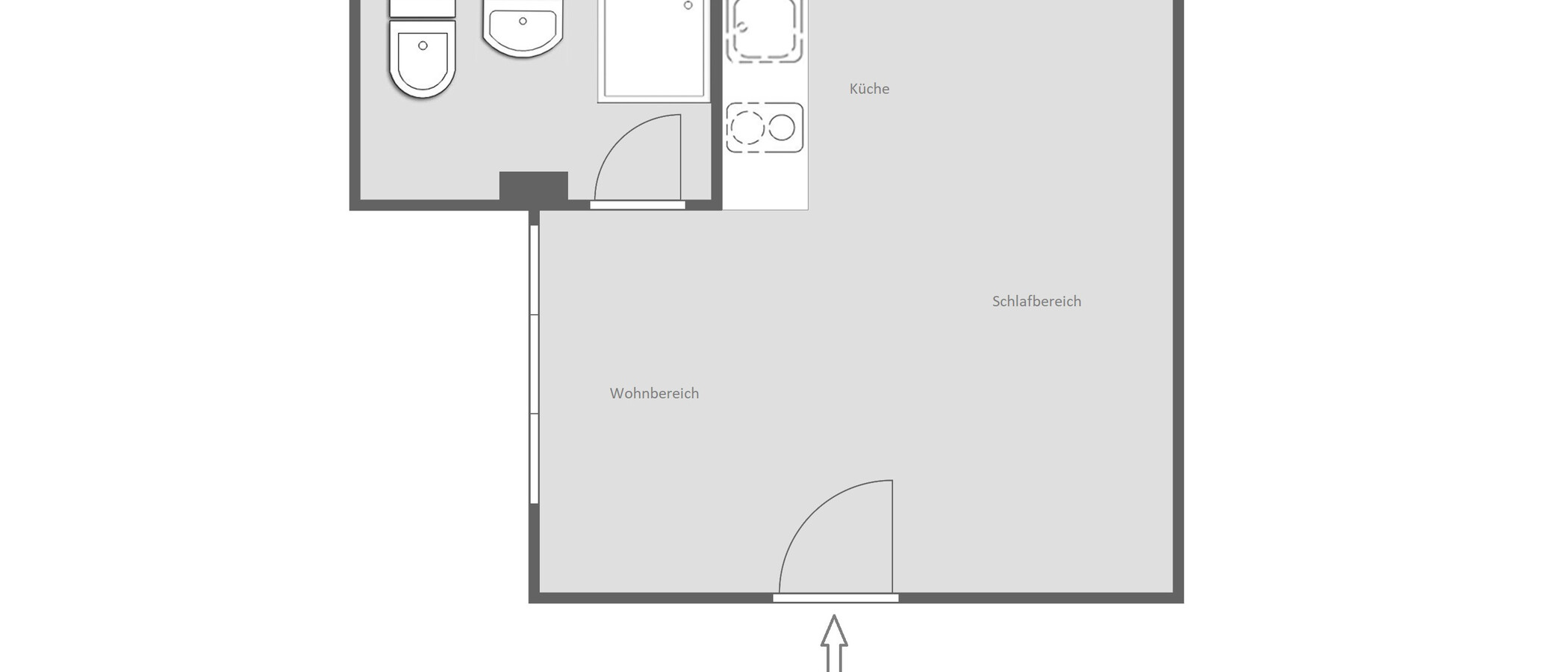 studio München Haidhausen 01 floor plan 14515