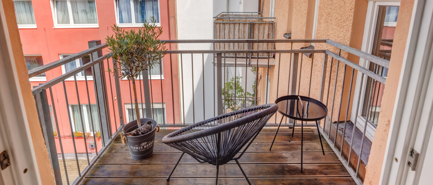 apartment München Schwanthalerhöhe 01 balcony 14516