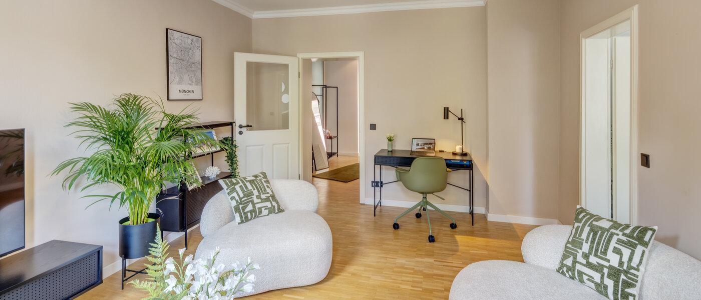 apartment München Schwanthalerhöhe 03 living area 14516