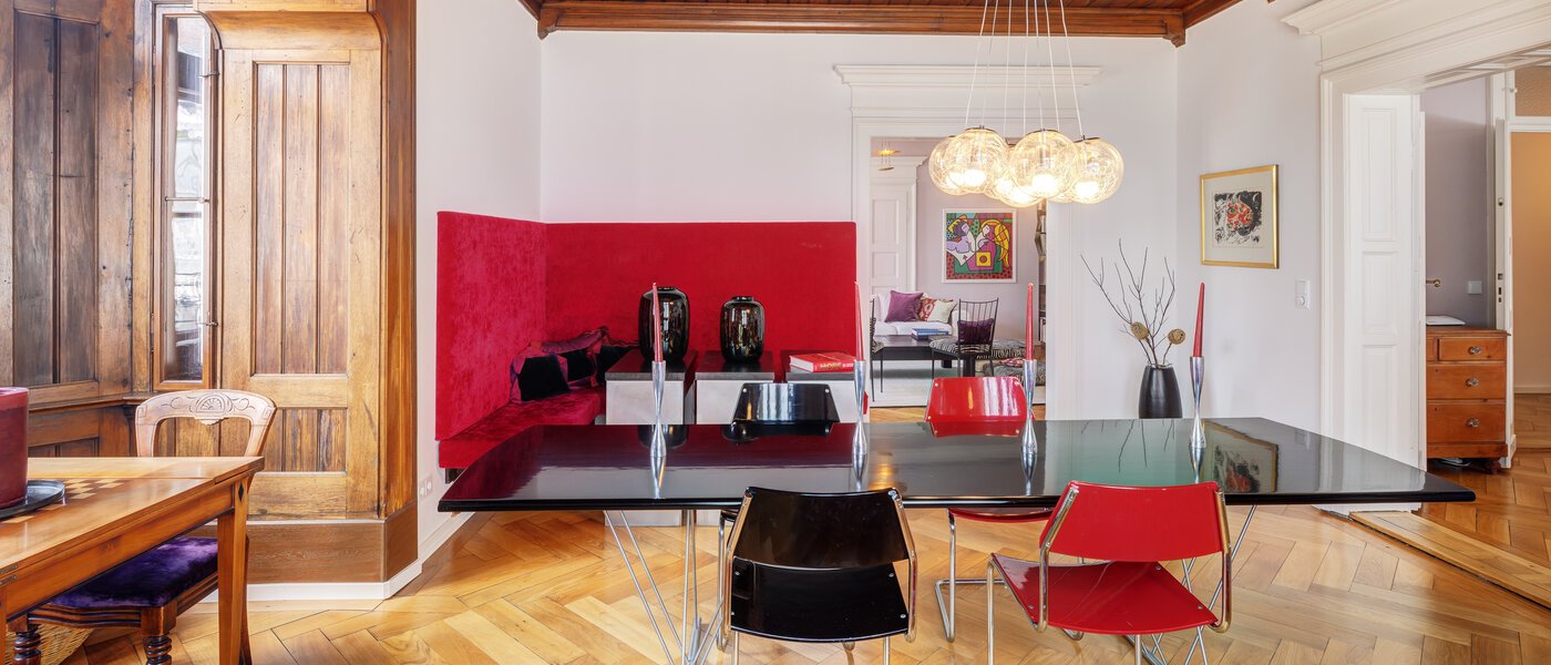 apartment München Neuhausen 04 2. living room 14528