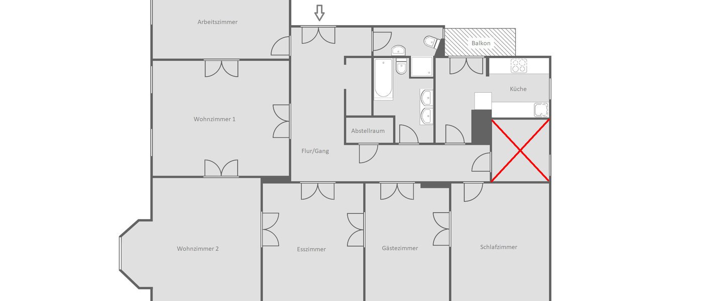 apartment München Neuhausen 01 floor plan 14528