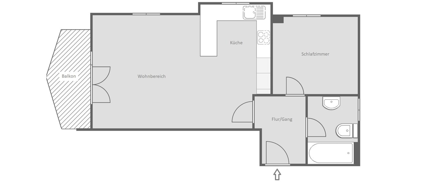 apartment Garching 01 floor plan 14539